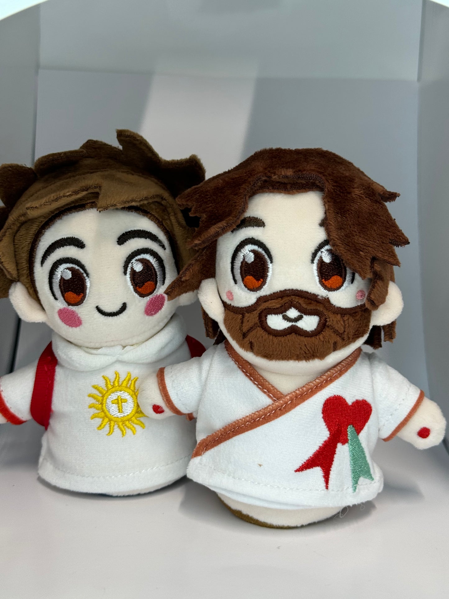 Uplifting Lil Saints Jesus/ Carlo Plush Toys (Pick your Favorite)