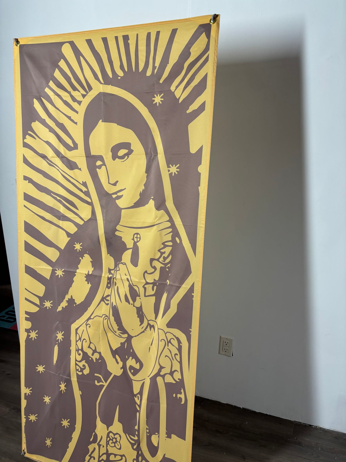 Our Lady of Guadalupe Flag door decoration Banner