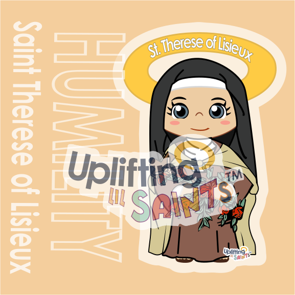 Saint Therese of Lisieux DIGITAL DOWNLOAD UpliftingLilSaints