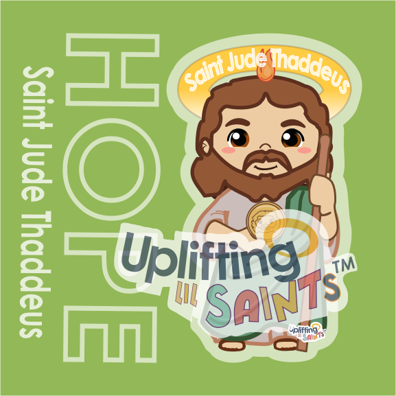 Saint Jude Thaddeus DIGITAL DOWNLOAD UpliftingLilSaints