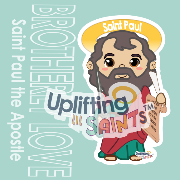 Saint Paul the Apostle DIGITAL DOWNLOAD UpliftingLilSaints