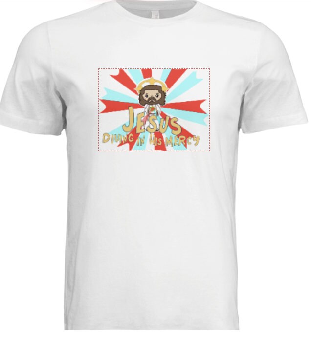 Uplifting Catholic Saint T-Shirt JESUS