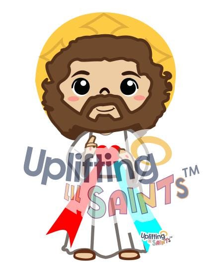 Jesus Divine Mercy DIGITAL DOWNLOAD UpliftingLilSaints