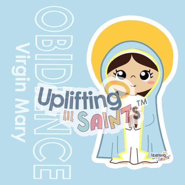 Virgin Mary DIGITAL DOWNLOAD UpliftingLilSaints